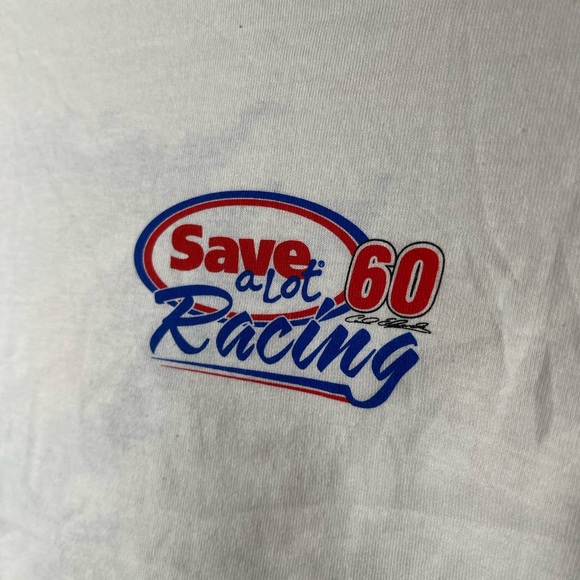 Save A lot Racing #60 Vintage Y2K Graphic T Shirt XL - Picture 4 of 7